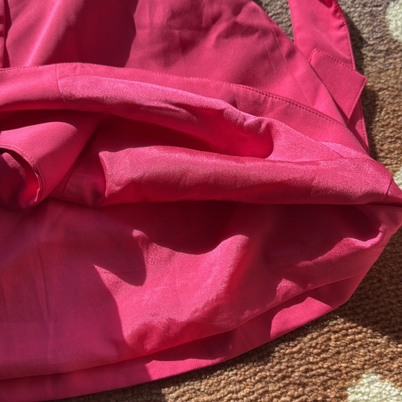 Pink Blazer Dress with Feathers - Picture 9 of 10